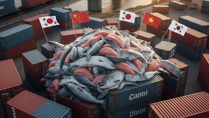 Российский экспорт рыбной продукции в 2025 году может достичь  млрд