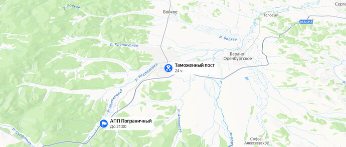 Таможенный пост МАПП «Пограничный»